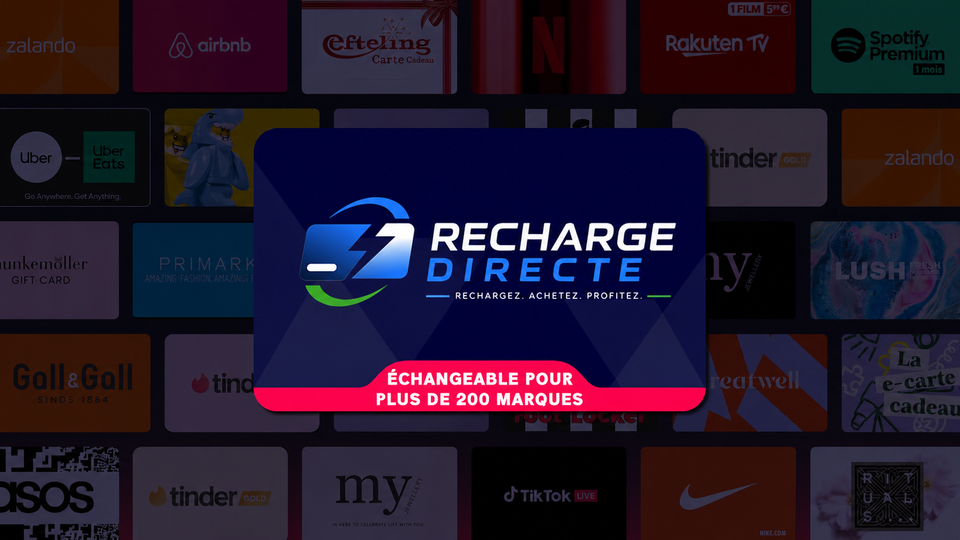 Acheter une carte cadeau multi enseigne en ligne