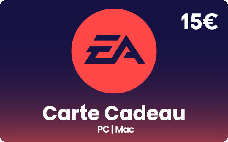 Carte cadeau EA 15 €