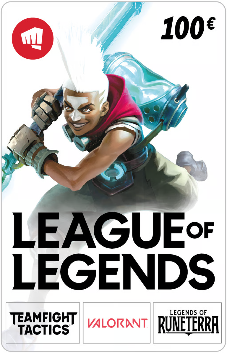 Carte League of Legends 100 €