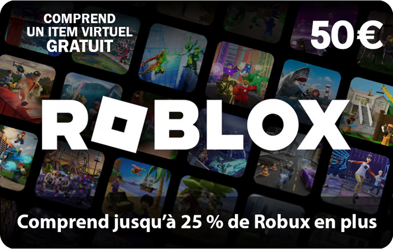 Carte Roblox 50 €