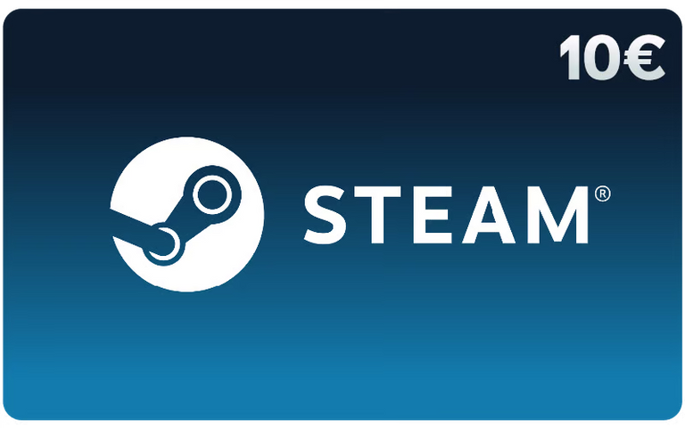 Steam Carte Cadeau 10 €
