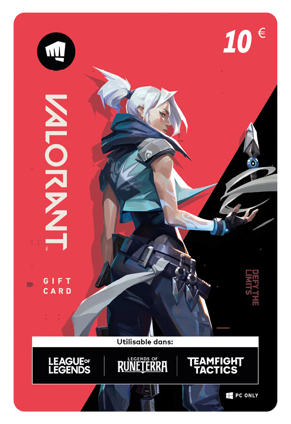 Carte Valorant 10 €