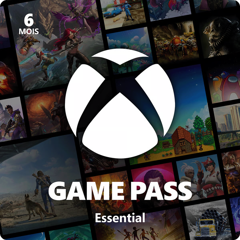 Xbox Game Pass Essential 6 mois