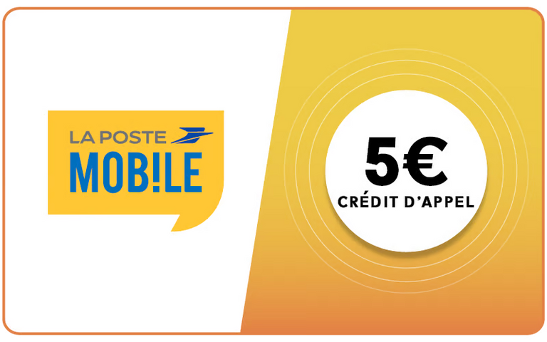La Poste Mobile 5 €