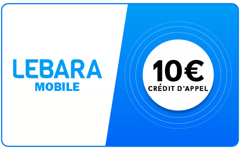 Lebara 10 €