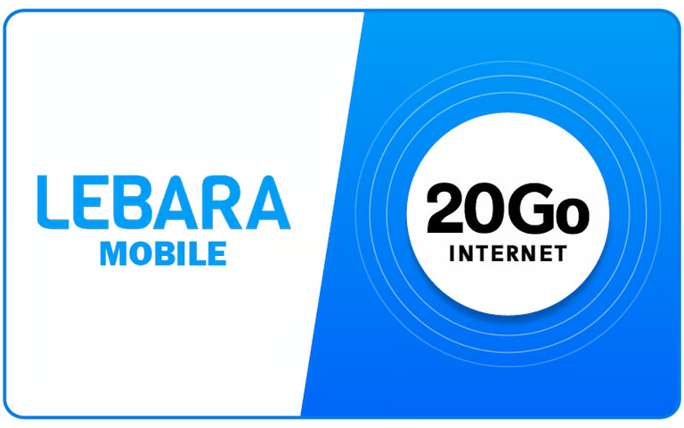 Lebara Internet 20Go