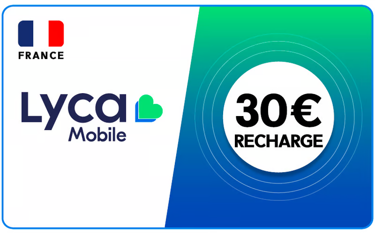 Lycamobile 30 €