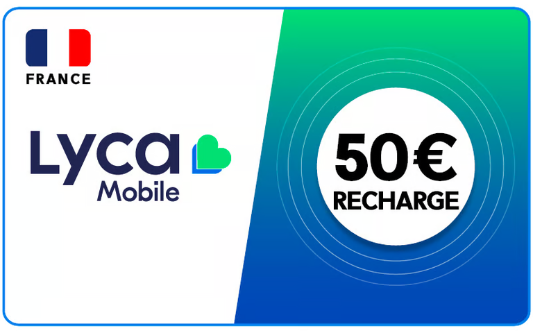 Lycamobile 50 €