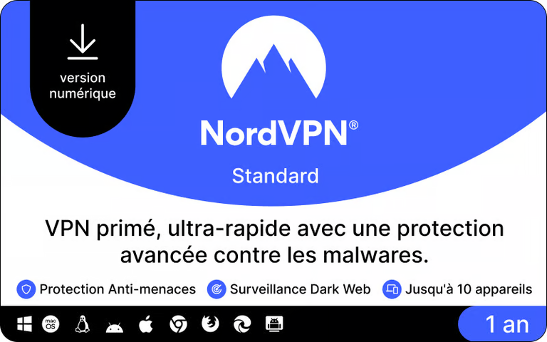 NordVPN Standard 12 mois