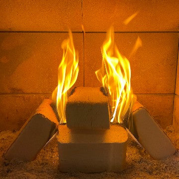 Briquette de bois compressé 100% hêtre