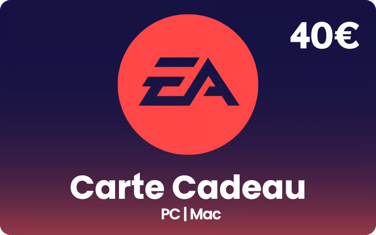 Carte cadeau EA 40 €