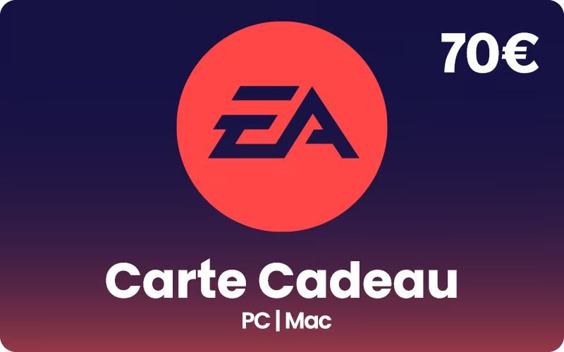 Carte cadeau EA 70 €