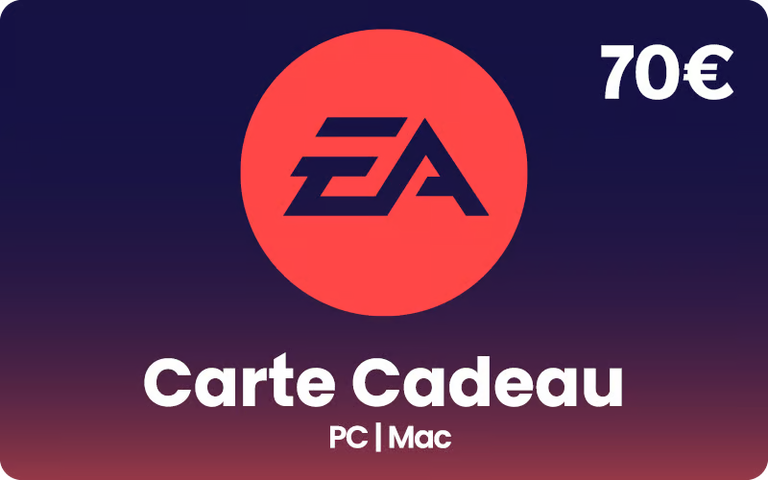 Carte cadeau EA 70 €