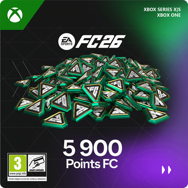 5 900 Points FC 26 (Xbox)