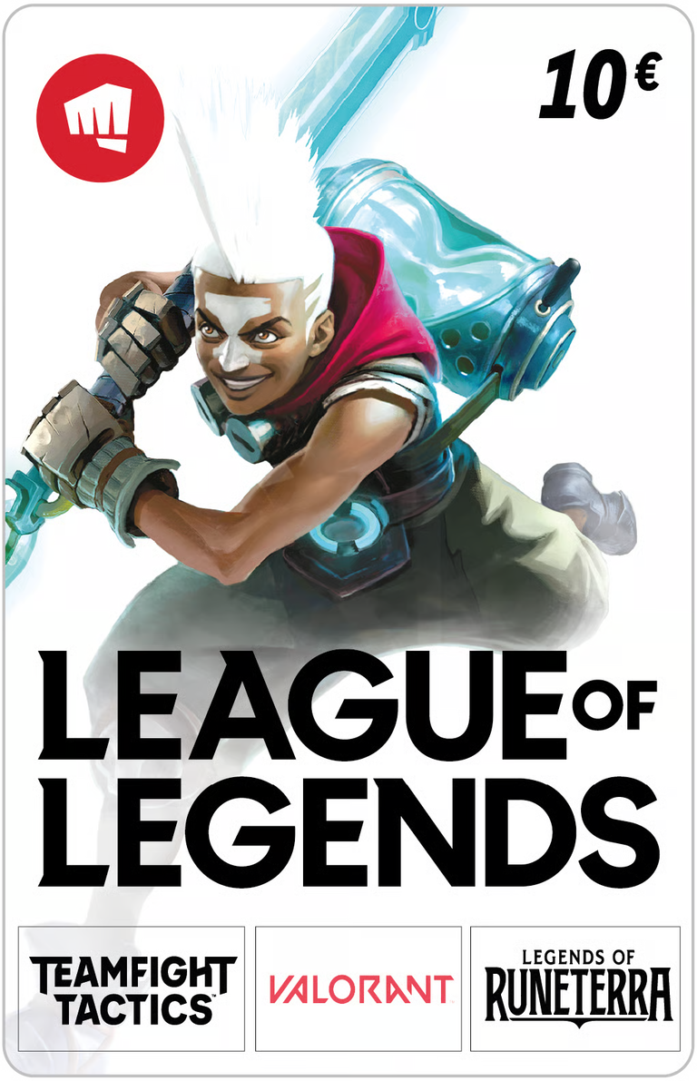 Carte League of Legends 10 €