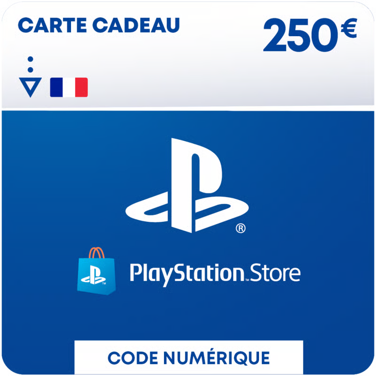 Carte PlayStation Store 250 €