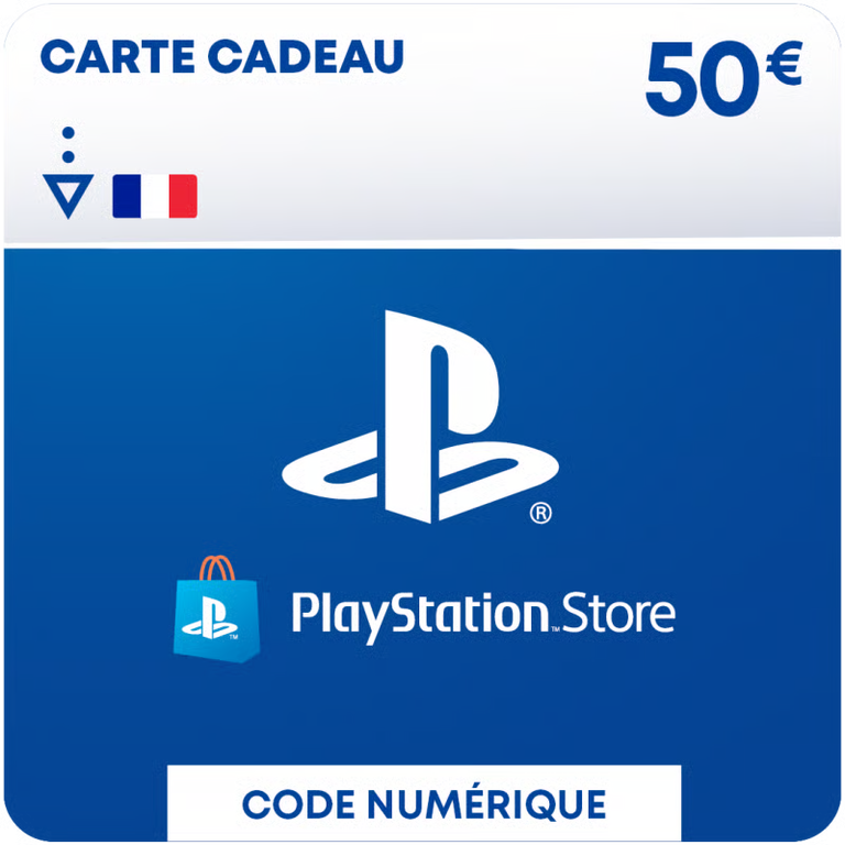 Carte PlayStation Store 50 €