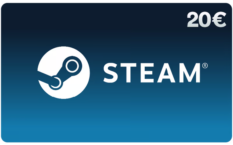 Steam Carte Cadeau 20 €