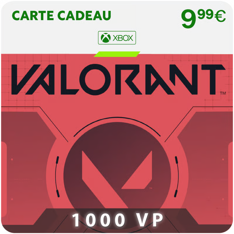 1 000 Valorant Points (Xbox)