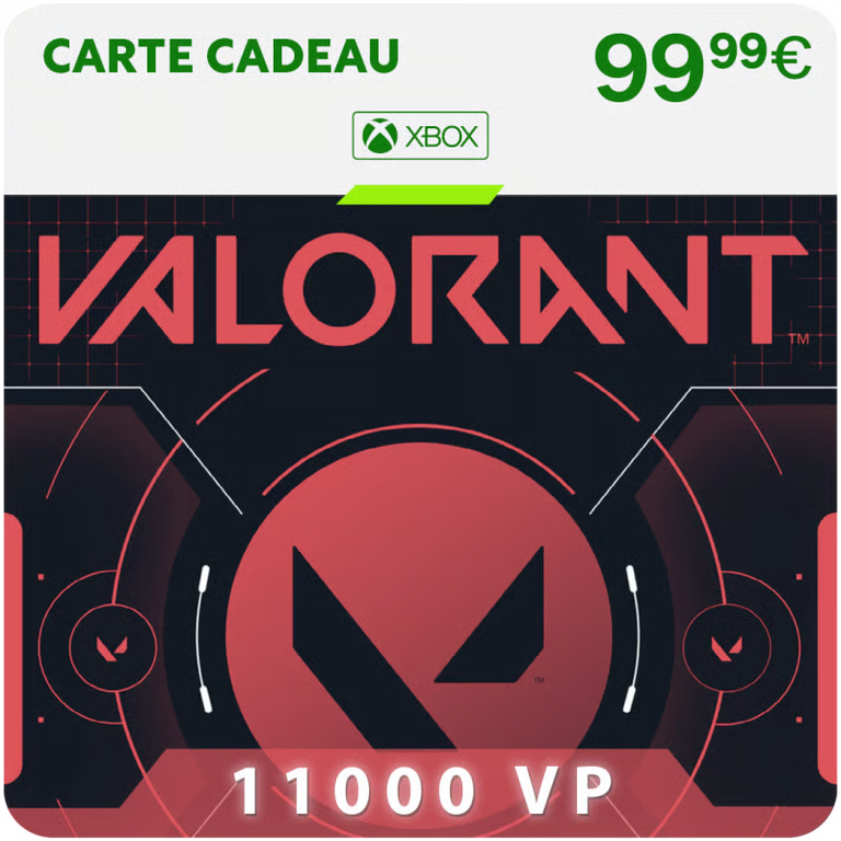 11 000 Valorant Points (Xbox)
