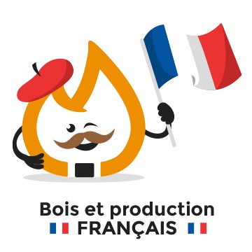 Filet 25dm3 de bois de chauffage Premium 25 cm - étuvé - Hêtre