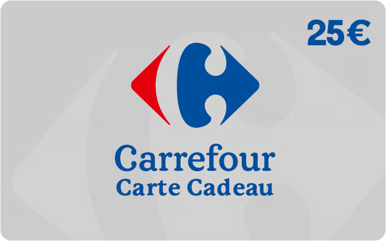 Carrefour 25 €
