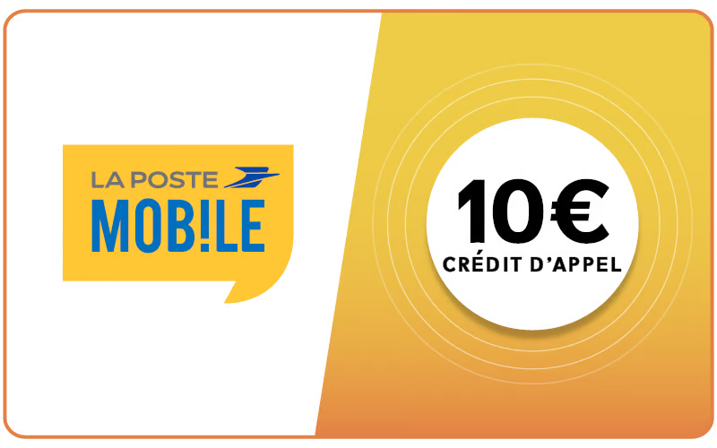 La Poste Mobile 10 €