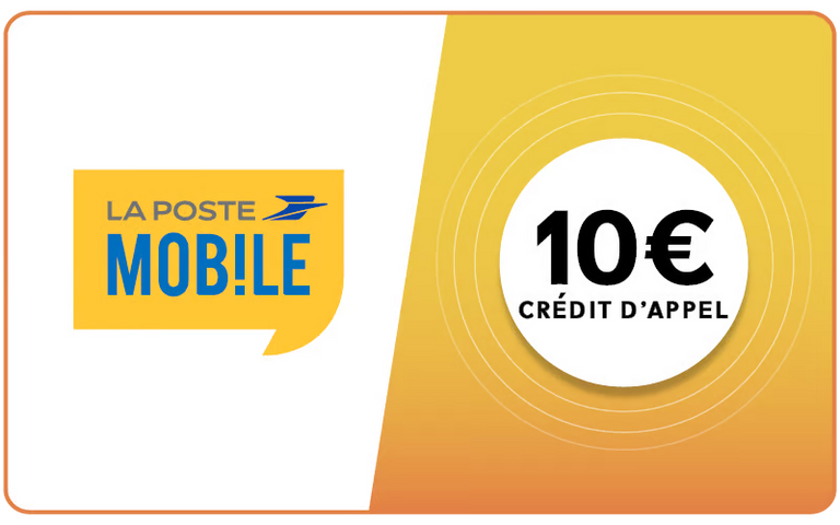La Poste Mobile 10 €