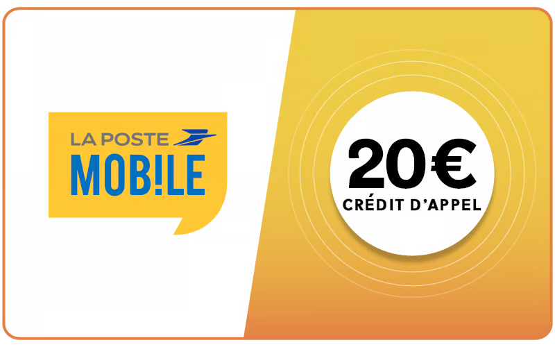 La Poste Mobile 20 €