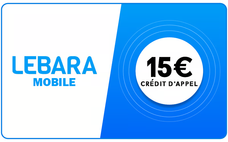 Lebara 15 €
