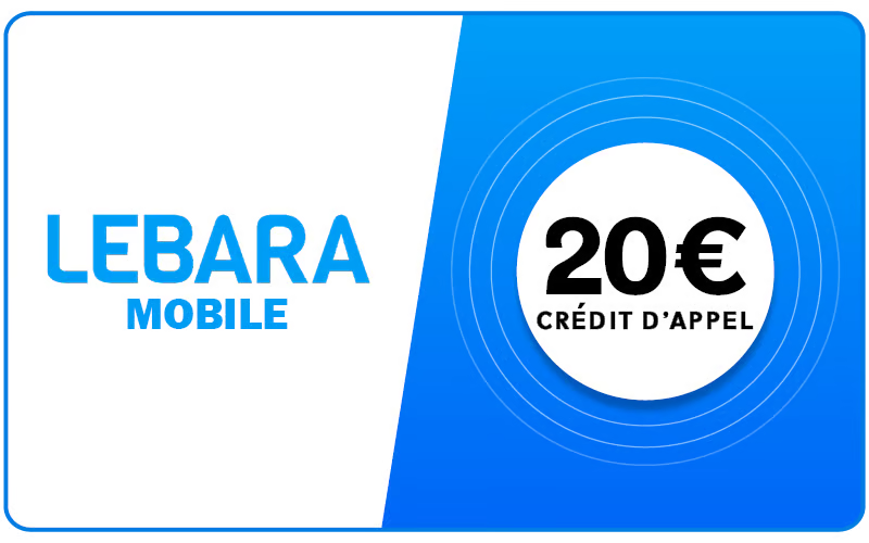 Lebara 20 €