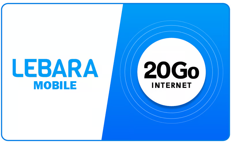 Lebara Internet 20Go