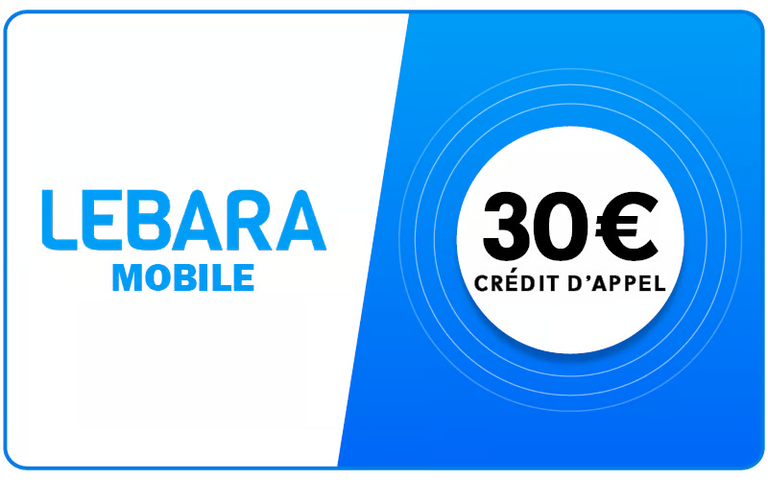 Lebara 30 €