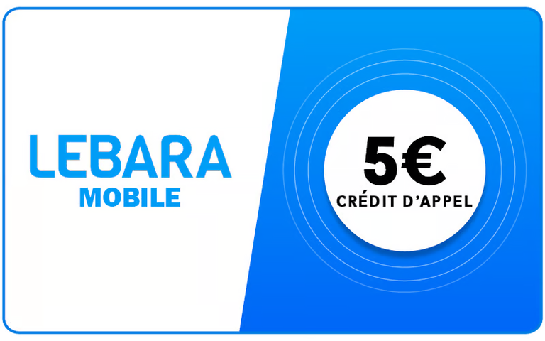 Lebara 5 €