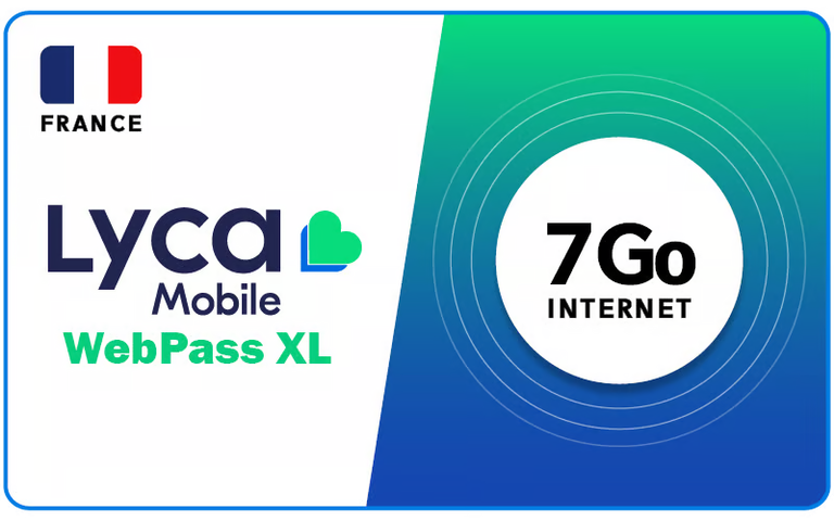 Lycamobile Internet 7Go