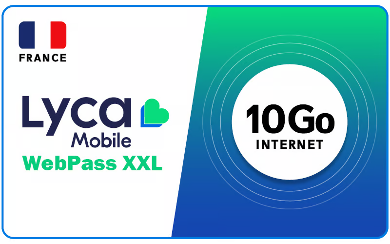 Lycamobile Internet 10Go