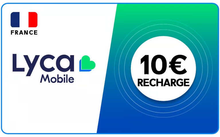 Lycamobile 10 €