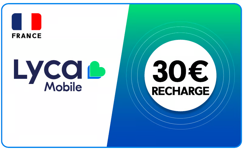 Lycamobile 30 €
