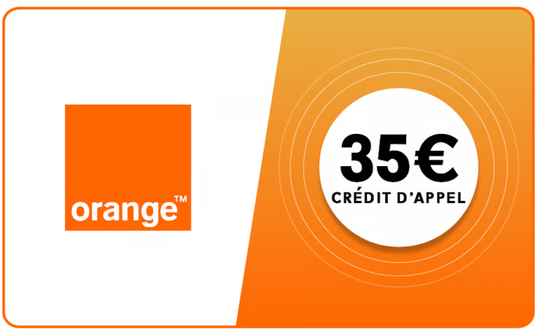 Orange Mobicarte 35 = 47 €
