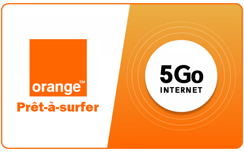 Orange Prêt-à-surfer 5Go