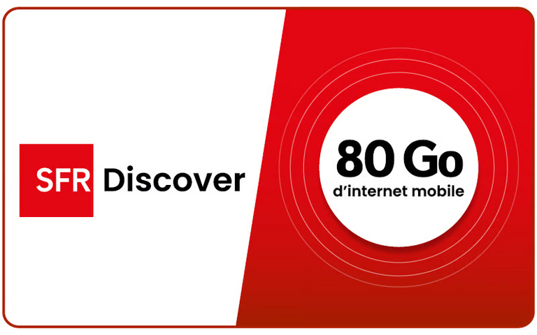 SFR Discover 80 Go